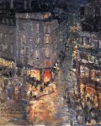 Konstantin Korovin The park of Paris oil on canvas